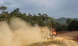 Logging threats at Long Kerangan