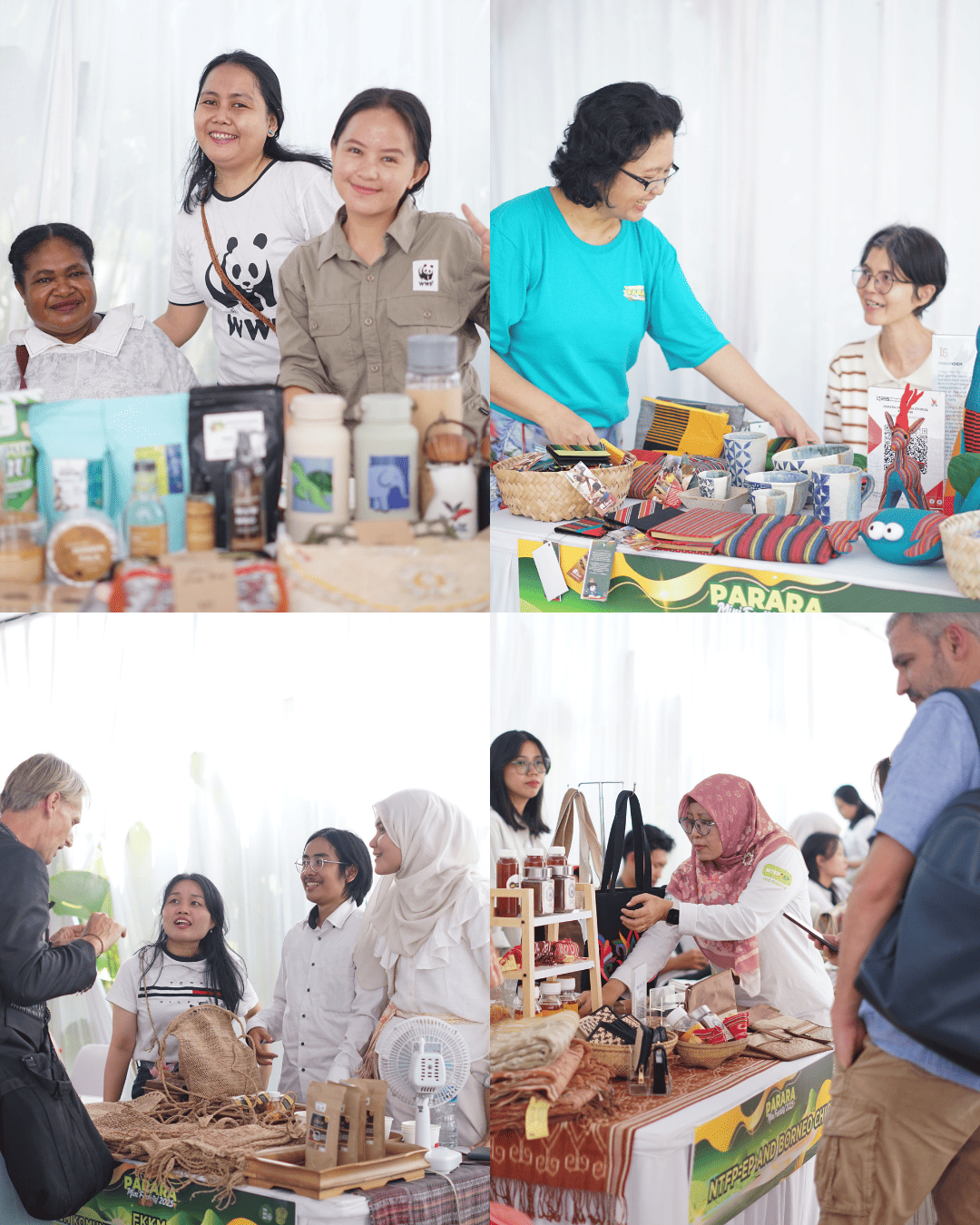 Bazar produk lokal di PARARA Mini Festival 2025 Dok. Panitia (2025)